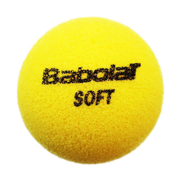 Piłki tenisowe juniorskie Babolat Soft Foam 3szt żółte 501058