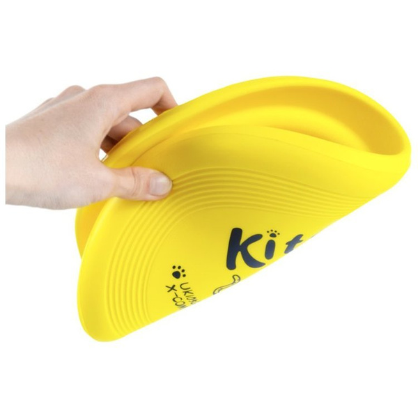 Piankowe Frisbee X-COM UK105 GRAFF Dino SKY YELLOW KIDS żółte