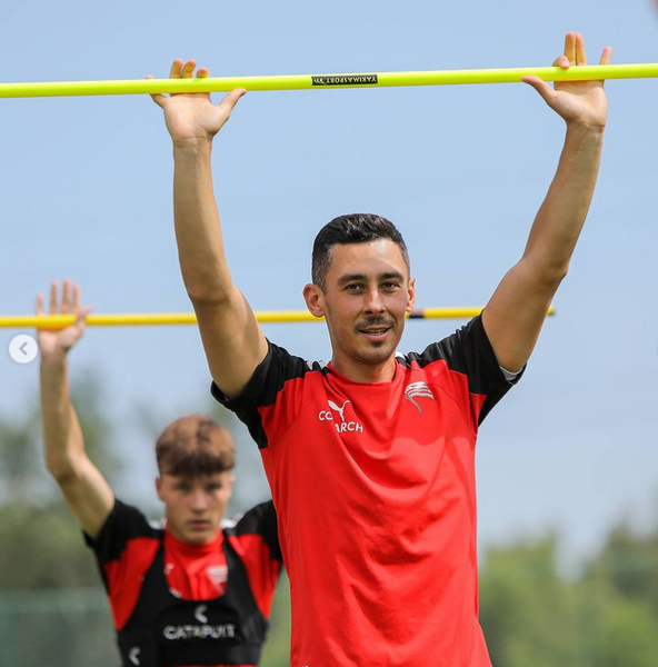 10x Laska treningowa 1,6 m Żółty