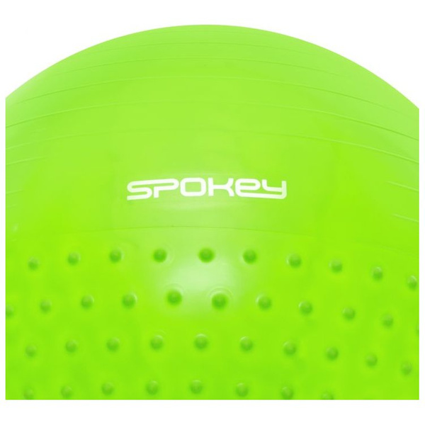 Piłka gimnastyczna z cześcią do masażu Spokey HALF FIT