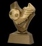 Statuetka  odlewana 10cm - PIŁKA NOŻNA - RP4010