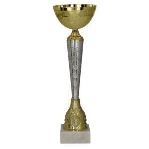 Puchar metalowy złoto-srebrny uniwersalny 9286C