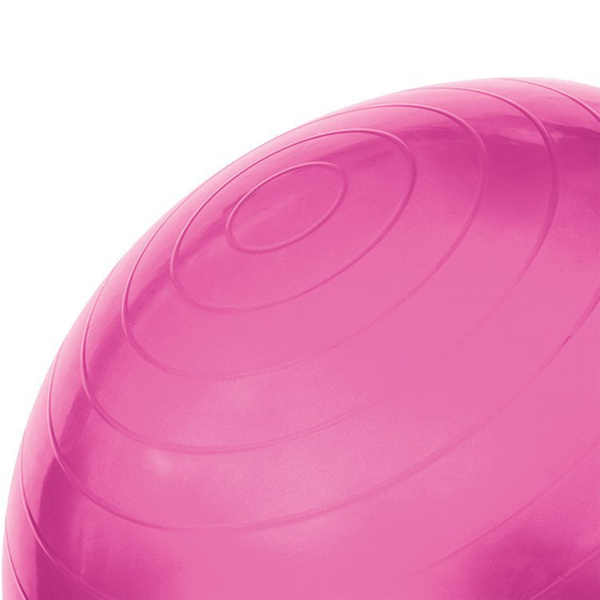 Piłka gimnastyczna fitness HMS YB01 55 CM różowa