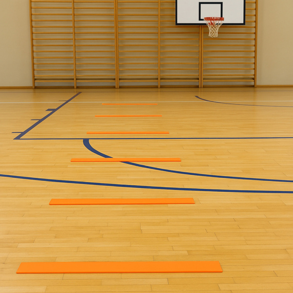 Znaczniki pola Smj płaskie pasy 51x6 cm 10 szt. pomarańczowe ZPP-O