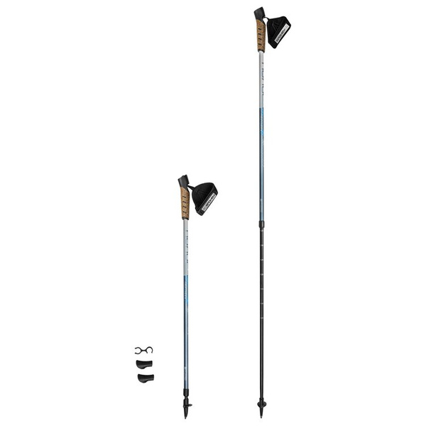Kije nordic walking Spokey Neatness II z korkowymi rączkami