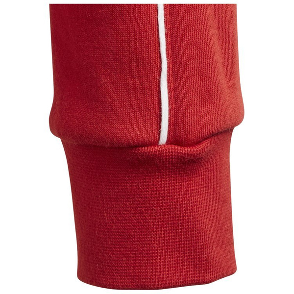Bluza dla dzieci adidas Core 18 czerwona z kapturem