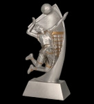 Statuetka odlewana -siatkówka
