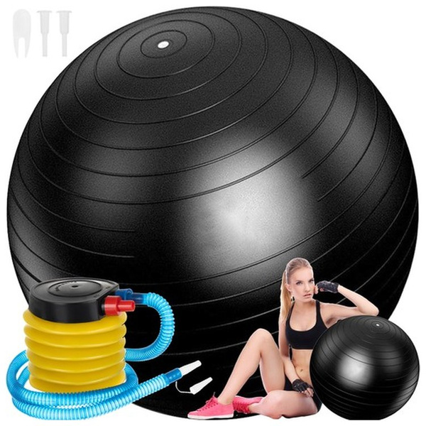 Piłka gimnastyczna 65cm z pompką Trizand 19182