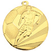 Medal  D112A złoty piłka nożna sportowy