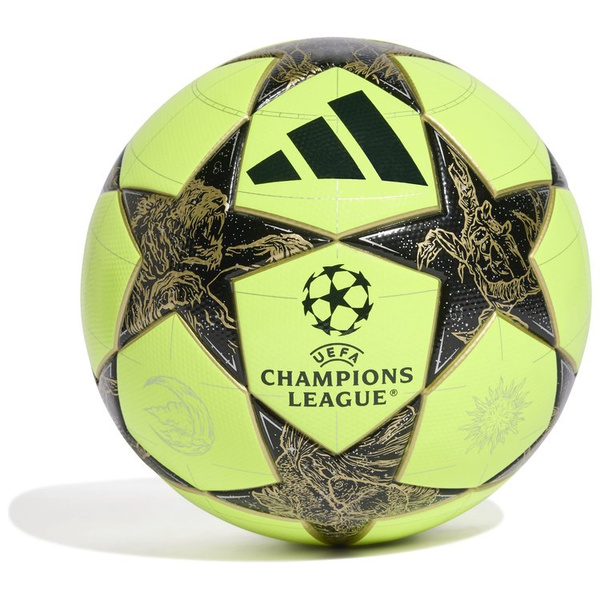 Piłka nożna adidas UCL League Stage Winter 25/26 żółta JZ9994