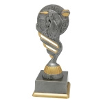 Statuetka odlewana srebrna, sportowy  SS1733-02
