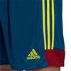 Spodenki męskie adidas Tastigo 19 Shorts niebiesko-bordowo-żółte DU4411