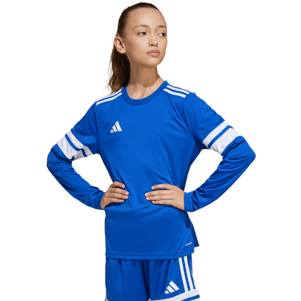Koszulka dla dzieci adidas Squadra 25 Long Sleeve niebieska JJ0046