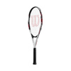 Rakieta do tenisa ziemnego Wilson Fusion XL Rkt 3 4 3/8 biało-czarna WR147910U3