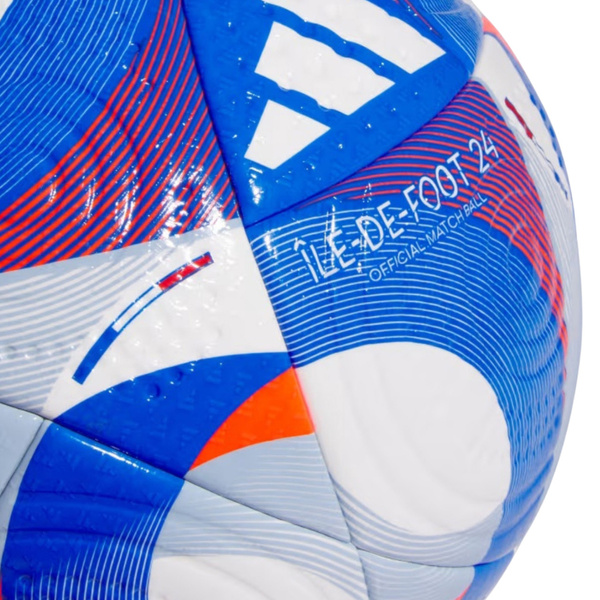 Piłka nożna adidas Olympic 24 Pro niebieska IS7439