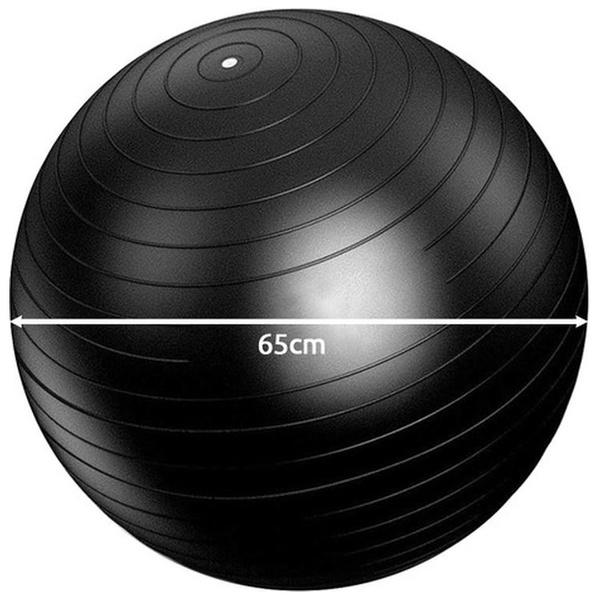 Piłka gimnastyczna 65cm z pompką Trizand 19182