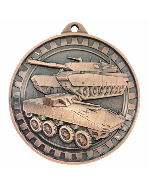 Medal metalowy brązowy WOJSKO M128/B