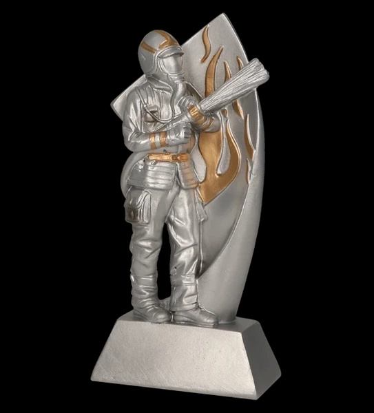 Statuetka odlewana - strażactwo