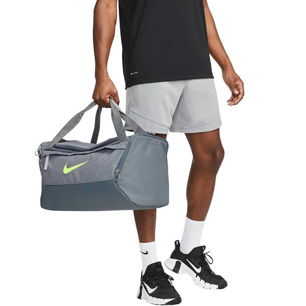                Torba Nike Brasilia training Duffel szara DD4579 084            