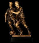 Statuetka odlewana 29cm - PIŁKA NOŻNA - RFST3044/BR