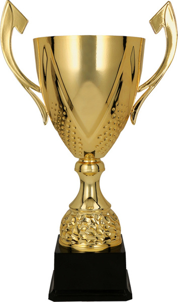 Puchar metalowy złoty DARKA 32cm 3133F