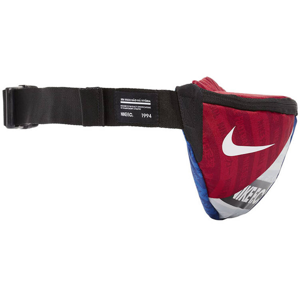 Saszetka nerka biodrowa Nike F.C. Hip Pack czerwono-biało-niebieska BA6154 010