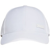 Czapka z daszkiem męska adidas Lightweight Metal Badge Baseball Cap biała OSFM GM6264