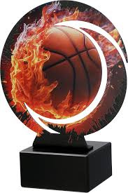 Statuetka metalowa złota KOSZYKÓWKA WR-BAS-B