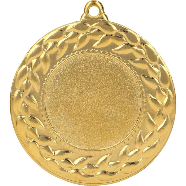 Medal złoty 40mm z miejscem na emblemat MMC3045