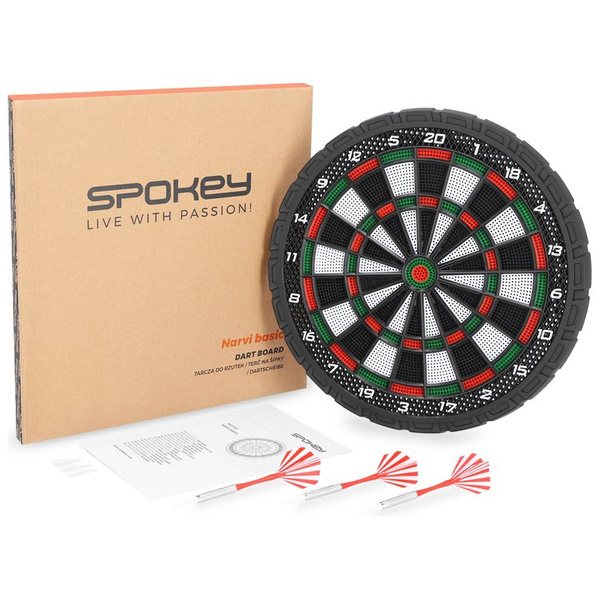 Tarcza do rzutek, do darta Spokey NARVI BASIC 