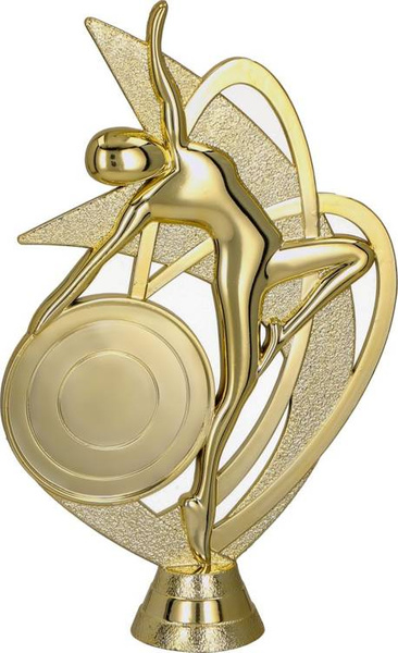 Figurka plastikowa - Złota - Taniec