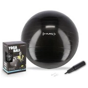 Piłka gimnastyczna fitness HMS YB01 75cm czarna