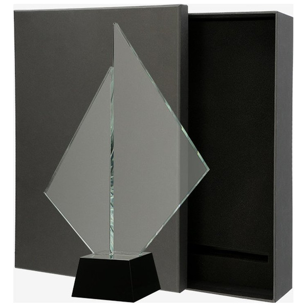 Trofeum szklane z Etui C071