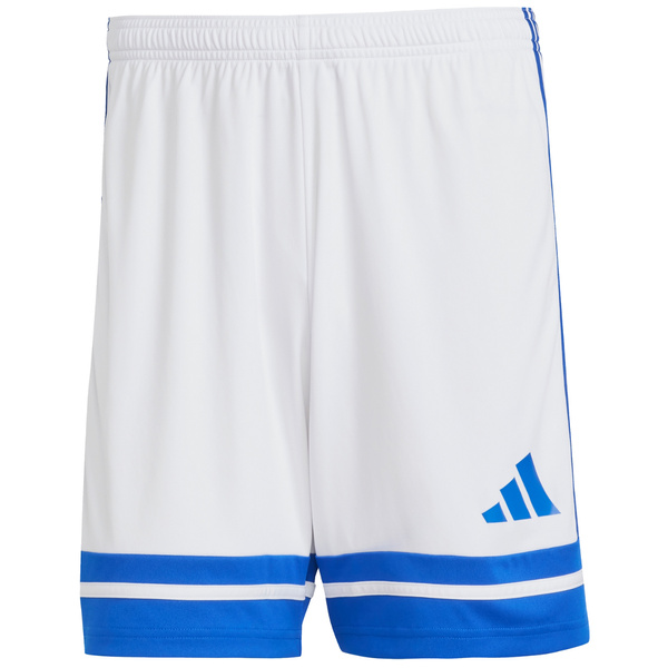 Spodenki męskie adidas Squadra 25 biało-niebieskie JH3409