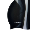 Czepek pływacki silikonowy Crowell Multi Flame czarno-szary