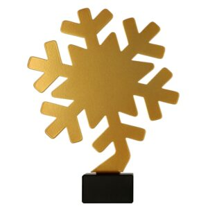 Statuetka metalowa złota SPORTY ZIMOWE ML-SNO3