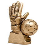 Statuetka odlewana brązowa PIŁKA NOŻNA RFN49B