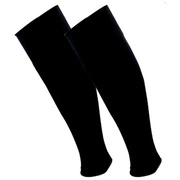 Skarpetogetry piłkarskie Iskierka czarne bez stopy