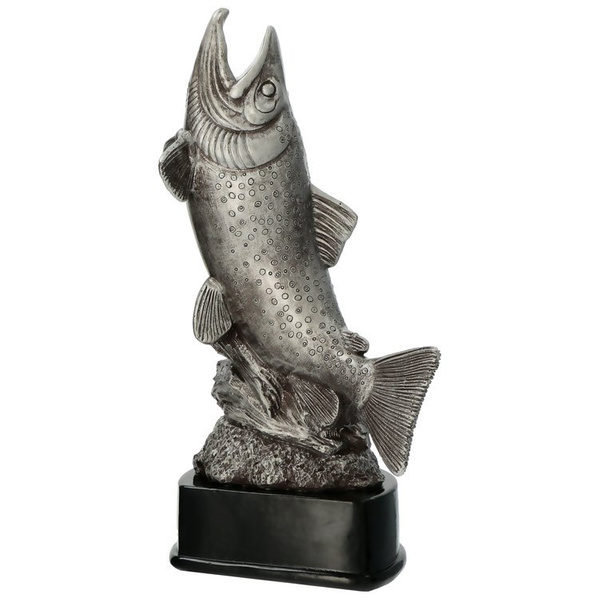 Statuetka odlewana Wędkarstwo Ryba RFST3021/S