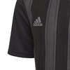 Koszulka dla dzieci adidas Striped 21 Jersey czarno-szara GN7634