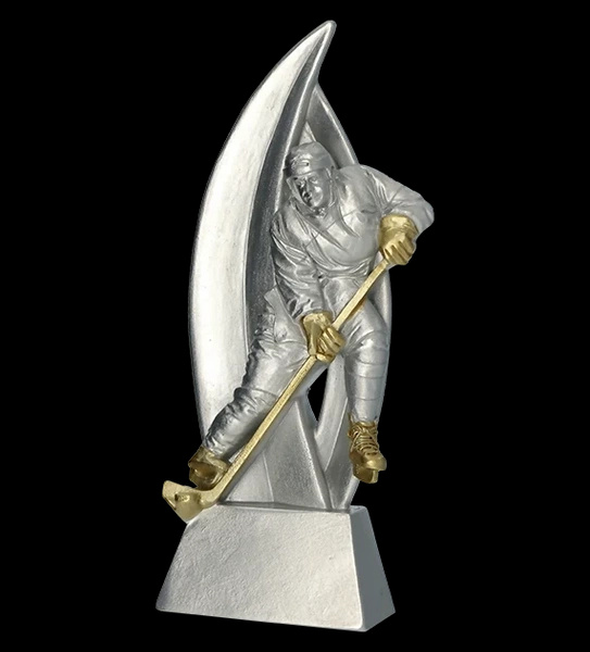 Statuetka odlewana 18cm - HOKEJ - RP60011/S/G
