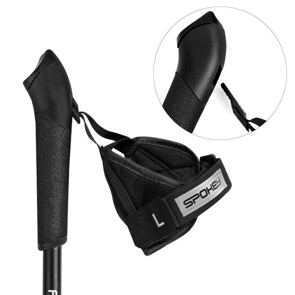 Kijki Nordic Walking Spokey Wind czarne 929472