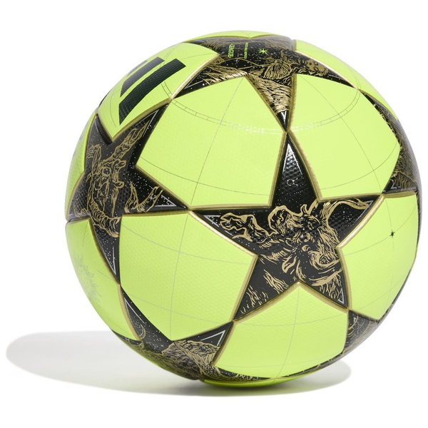 Piłka nożna adidas UCL League Stage Winter 25/26 żółta JZ9994