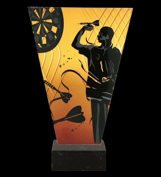 Trofeum szklane 17,5cm - DART - VL1-C/DAR/BK