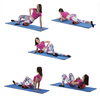Wałek Roller HMS Fitness FS103 33cm czerwony