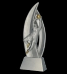 Statuetka odlewana 18cm - BRAMKARZ - RP6003/S/G