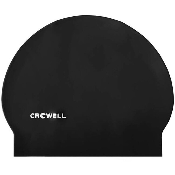 Czepek pływacki latex Crowell Atol czarny kol.1
