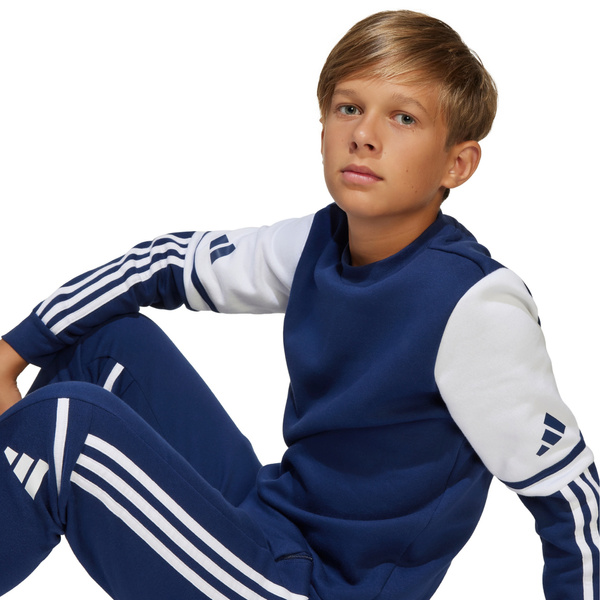 Bluza dla dzieci adidas Squadra 25 Sweat Crew granatowa JD4814