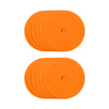 Znaczniki pola płaskie okrągłe Smj 12 szt. pomarańczowe ZPO-O