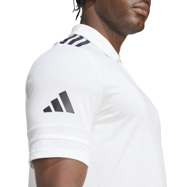 Koszulka męska adidas Squadra 25 Polo biała JY3419
